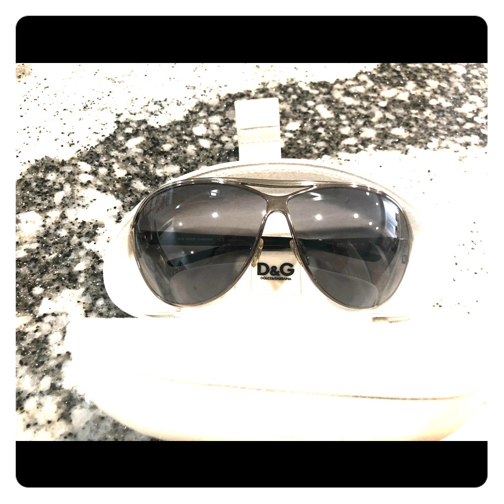 D&G Unisex Aviator Sunglasses